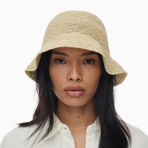 Aritzia Tan little moon truly bucket hat